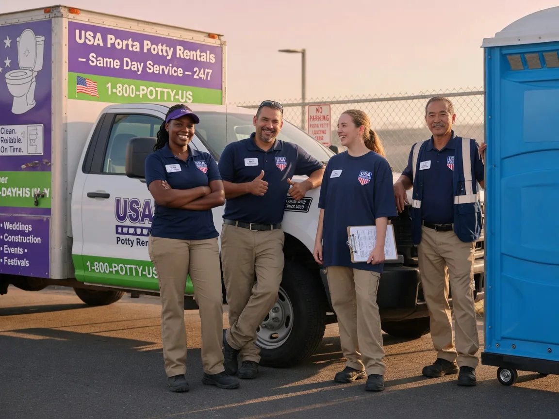Porta Potty Rental company in Hull, IL