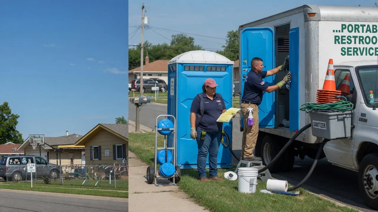 Portable Toilet Rental in Hull, IL near me